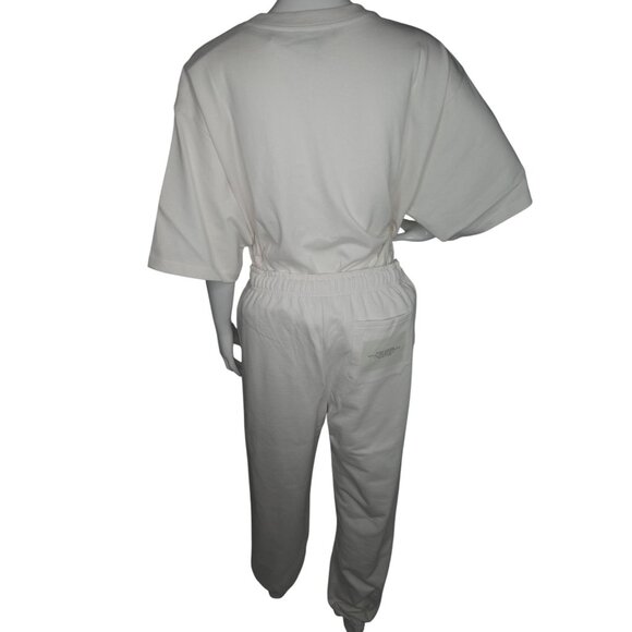 Marc Jacobs Print Logo Oversize T-Shirt (O/S) & Pants (L) 2 PC Set - Picture 7 of 16